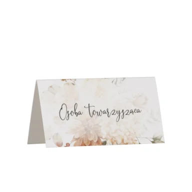 Winietki do zaproszeń z kalką i nitem w125