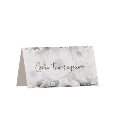 Winietki do zaproszeń z kalką i nitem w14