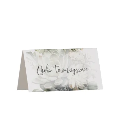 Winietki do zaproszeń z kalką i nitem w16