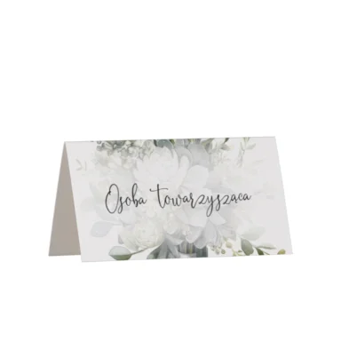 Winietki do zaproszeń z kalką i nitem w18