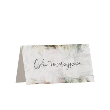 Winietki do zaproszeń z kalką i nitem w28