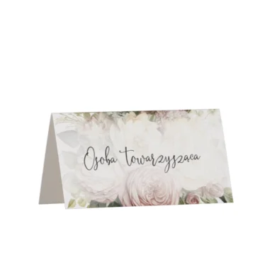 Winietki do zaproszeń z kalką i nitem w34