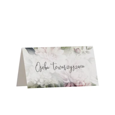 Winietki do zaproszeń z kalką i nitem w37