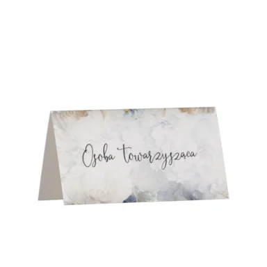 Winietki do zaproszeń z kalką i nitem w44