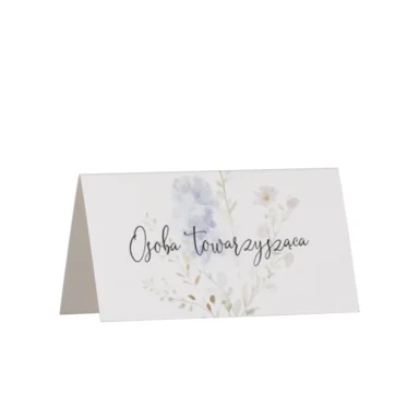 Winietki do zaproszeń z kalką i nitem w55