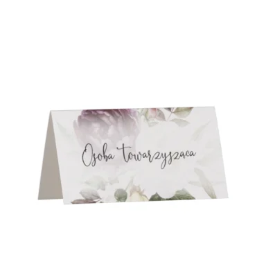 Winietki do zaproszeń z kalką i nitem w59