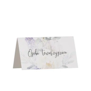 Winietki do zaproszeń z kalką i nitem w68