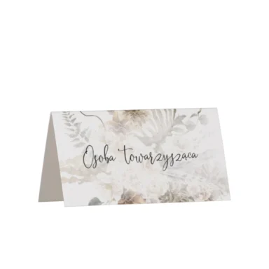 Winietki do zaproszeń z kalką i nitem w76