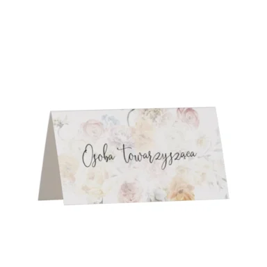 Winietki do zaproszeń z kalką i nitem w78