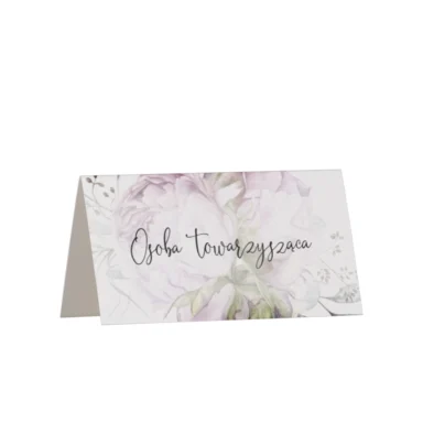 Winietki do zaproszeń z kalką i nitem w90