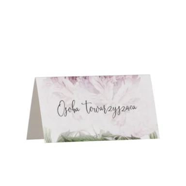 Winietki do zaproszeń z kalką i nitem w92