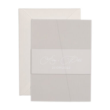 Zaproszenia ślubne folder skos cobblestone góry