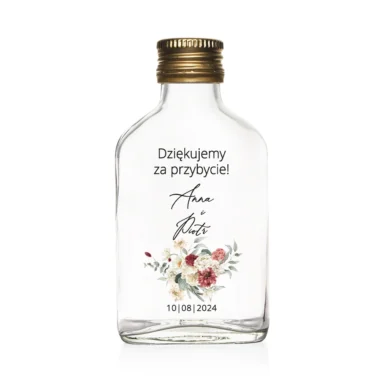 Butelki weselne z nadrukiem Misty w17