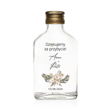 Butelki weselne z nadrukiem Misty w29