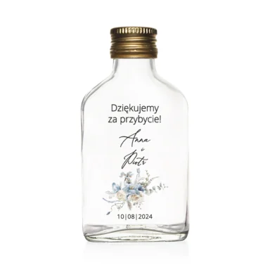 Butelki weselne z nadrukiem Misty w34