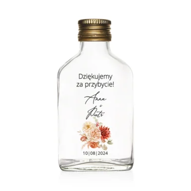 Butelki weselne z nadrukiem Misty w45