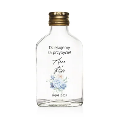 Butelki weselne z nadrukiem Misty w57