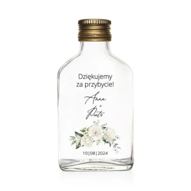 Butelki weselne z nadrukiem Misty w72