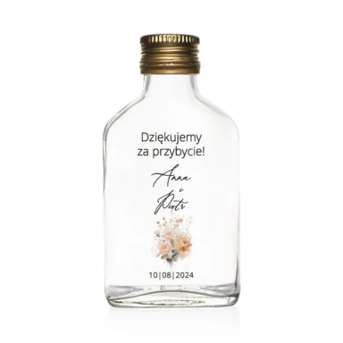 Butelki weselne z nadrukiem Misty w86