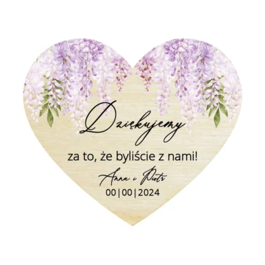 Magnesy serce Misty w38