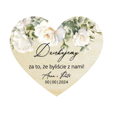 Magnesy serce Misty w41