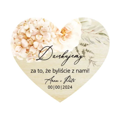 Magnesy serce Misty w47