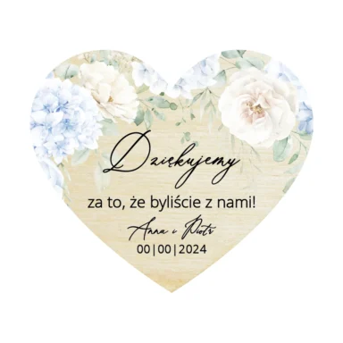 Magnesy serce Misty w57