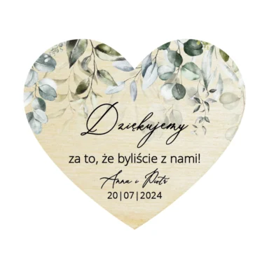 Magnesy serce Misty w69