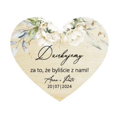 Magnesy serce Misty w71