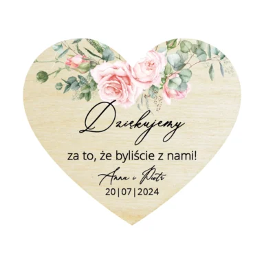 Magnesy serce Misty w74