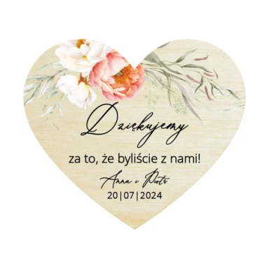 Magnesy serce Misty w75