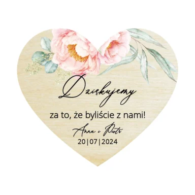 Magnesy serce Misty w76