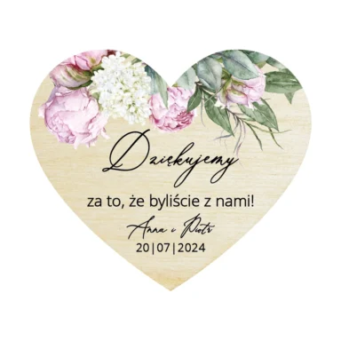 Magnesy serce Misty w78