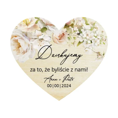 Magnesy serce Misty w99