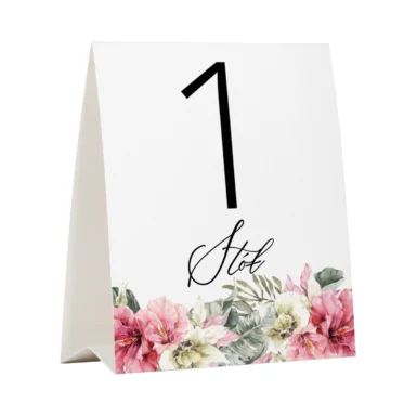 Numer na stół Misty w10