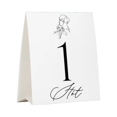 Numer na stół Misty w102