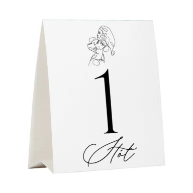 Numer na stół Misty w105