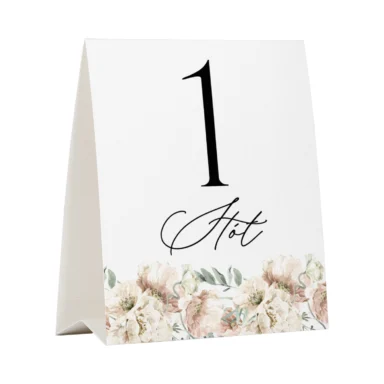 Numer na stół Misty w11