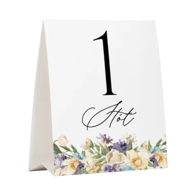 Numer na stół Misty w14