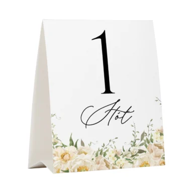 Numer na stół Misty w20