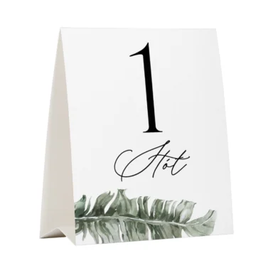 Numer na stół Misty w22