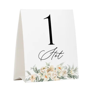 Numer na stół Misty w24