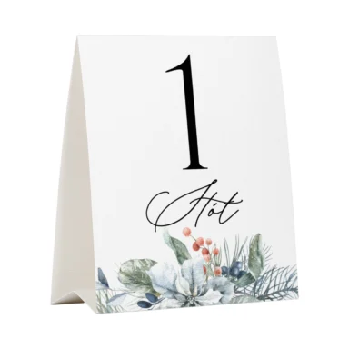 Numer na stół Misty w33