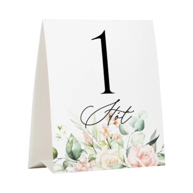 Numer na stół Misty w43