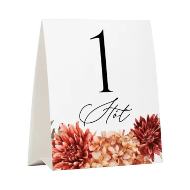 Numer na stół Misty w44