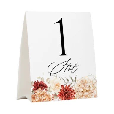 Numer na stół Misty w45