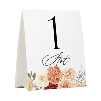 Numer na stół Misty w46