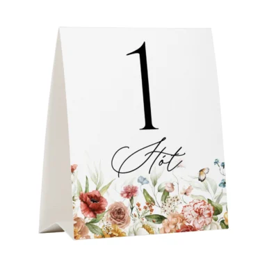 Numer na stół Misty w54