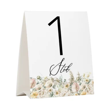 Numer na stół Misty w6