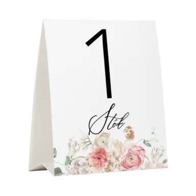 Numer na stół Misty w9